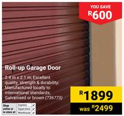 Roll Up Garage Door