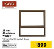 Kayo 28mm Aluminium Window