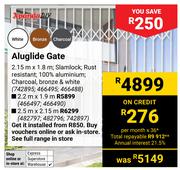 Xpanda DIY Aluglide Gate-2.15m x 1.8m