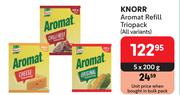 Knorr Aromat Refill Triopack (All Variants)-5 x 200g