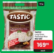 Tastic Long Grain Parboiled Rice-10Kg Each
