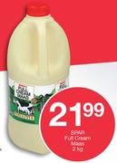 Spar Full Cream Maas-2kg