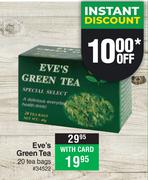 Eve's Green Tea-20 Tea Bags