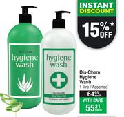 Dis-Chem Hygiene Wash Assorted-1Ltr Each