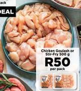Chicken Goulash Or Stir Fry-500g Per Pack