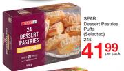 Spar Dessert Pastries Puffs(Selected)-24s Per Pack