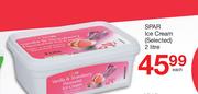 Spar Ice Cream(Selected)-2Ltr Each