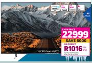 Hisense 85" A7H Smart UHD TV
