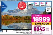LG 65" QNED806 100Hz HDMI 2.1 Gaming WebOs Smart TV