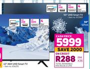 Hisense 50" UHD Smart TV