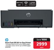 HP Smart Tank 581 All In One Printer