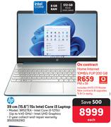 HP 39cm (15.6") 15s Intel Core i3 Laptop 9R527EA-On Home Internet 10MB/s FUP 200GB