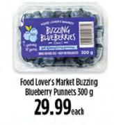 Food Lover's Market Buzzing Blueberry Punnets-300g Each