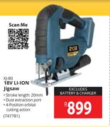 Ryobi 18V Li-Ion Jigsaw XJ-80