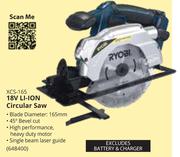Ryobi 18V Li-Ion Circular Saw XCS-165-Each