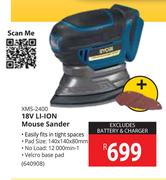 Ryobi 18V Li-Ion Mouse Sander XMS-2400