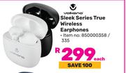 Volkano Sleek Series True Wireless Earphones-Each