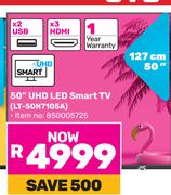 JVC 127cm (50") UHD LED Smart TV LT-50N7105A