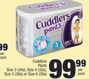 Cuddlers Pants-Per Pack