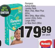 Pampers Active Baby Jumbo Pack-Per Pack