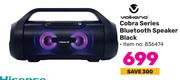 Volkano Cobra Series Bluetooth Speaker Black