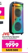 JVC Dual 8 Party Speaker