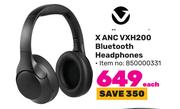 X ANC VXH200 Bluetooth Headphones-Each