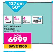 Hisense 50" (127cm) UHD Smart TV 50A6K