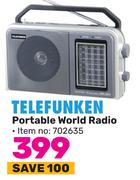 Telefunken Portable World Radio