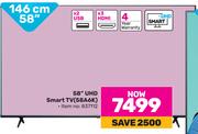 Hisense 58" (146cm) UHD Smart TV 58A6K