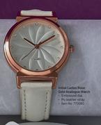 Initial Ladies Rose Gold Analogue Watch-Each