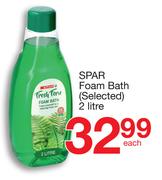 Spar Foam Bath-2Ltr Each