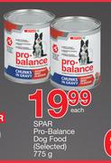 Spar Pro Balance Dog Food-775g Each
