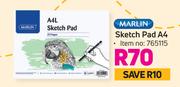 Marlin Sketch Pad A4