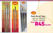 Dala Paint Brush Sets-Per Pack