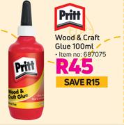 Pritt Wood & Craft Glue-100ml