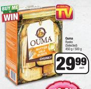 Ouma Rusks (Selected)-450g/500g Each