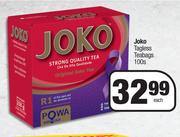 Joko Tagless Teabags-100s Each