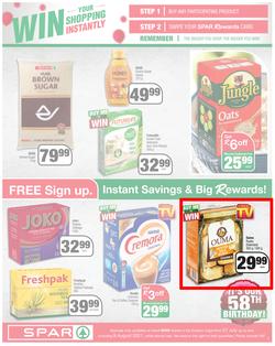 SPAR EASTERN CAPE : Go Big (27 July - 8 August 2021) Valid In | Amahlathi, Bedford, Buffalo Flats, Cala, Centane, Hankey, Idutywa, Indwe, Kwa-Fetting, Komga, Lady Frere, Nemato, Ugie, Peddie, page 3