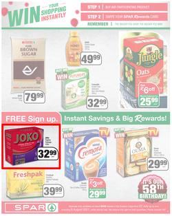 SPAR EASTERN CAPE : Go Big (27 July - 8 August 2021) Valid In | Amahlathi, Bedford, Buffalo Flats, Cala, Centane, Hankey, Idutywa, Indwe, Kwa-Fetting, Komga, Lady Frere, Nemato, Ugie, Peddie, page 3