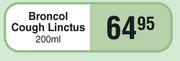 Broncol Cough Linctus-200ml