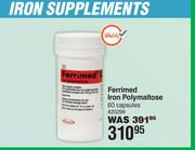 Ferrimed Iron Polymaltose 60 Capsules