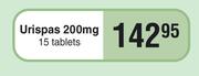 Urispas 200mg 15 Tablets