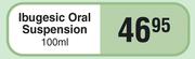 Ibugesic Oral Suspension-100ml