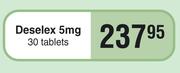 Deselex 5mg 30 Tablets