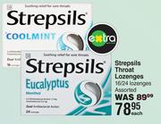 Strepsils Throat Lozenges 16/24 Lozenges Assorted-Each