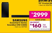 Samsung Essential C-Series Soundbar HW-C450