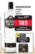 Russian Bear Vodka-1L