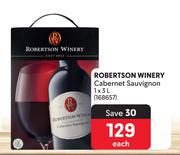 Robertson Winery Cabernet Sauvignon-3L Each