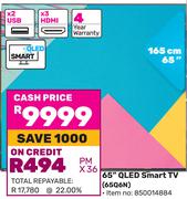 Hisense 65" QLED Smart TV 65Q6N
